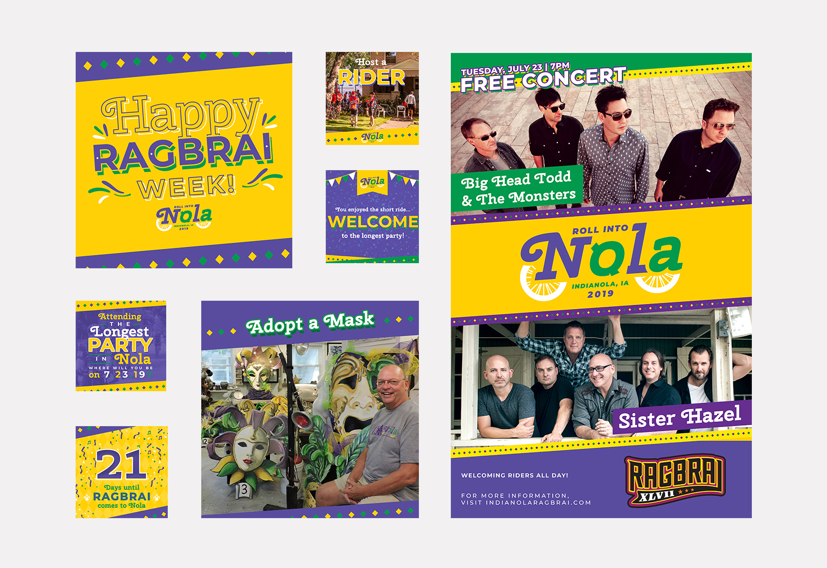 indianola ragbrai branding