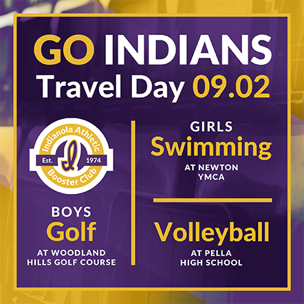 Indianola Booster Club Sports Activities Graphic