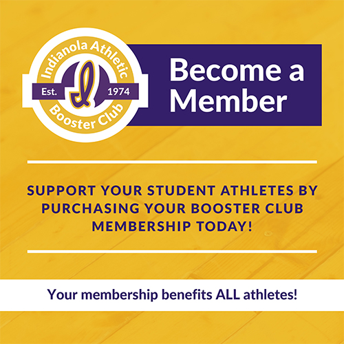 Indianola Booster Club Become a Member Feature