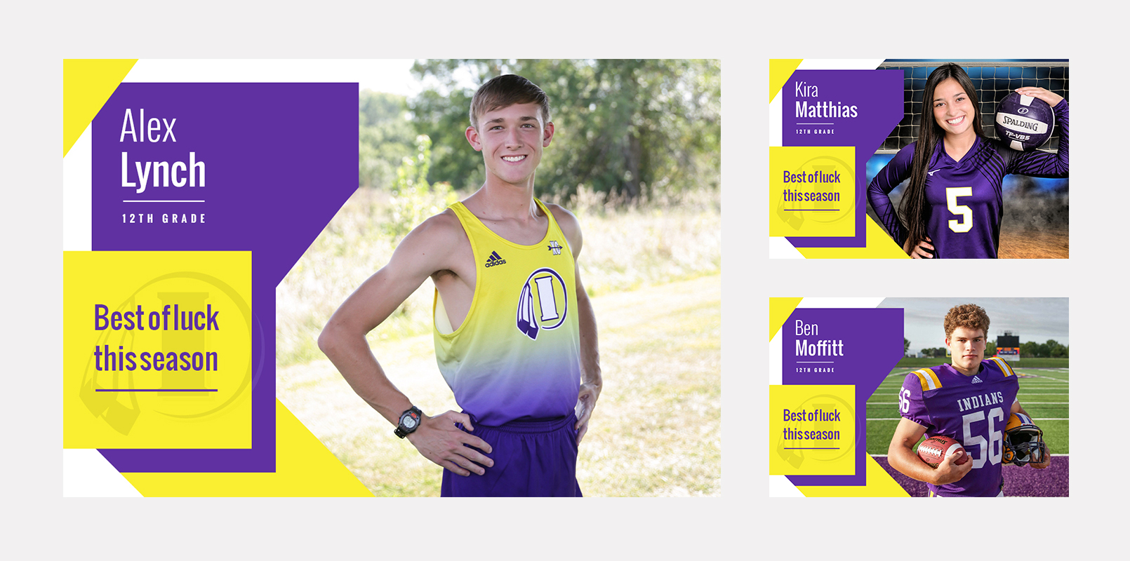 Indianola Booster Club Student Athlete Graphics