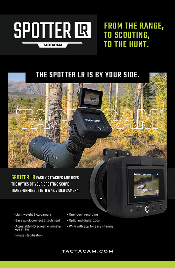 Tactacam Spotter LR Magazine Ad