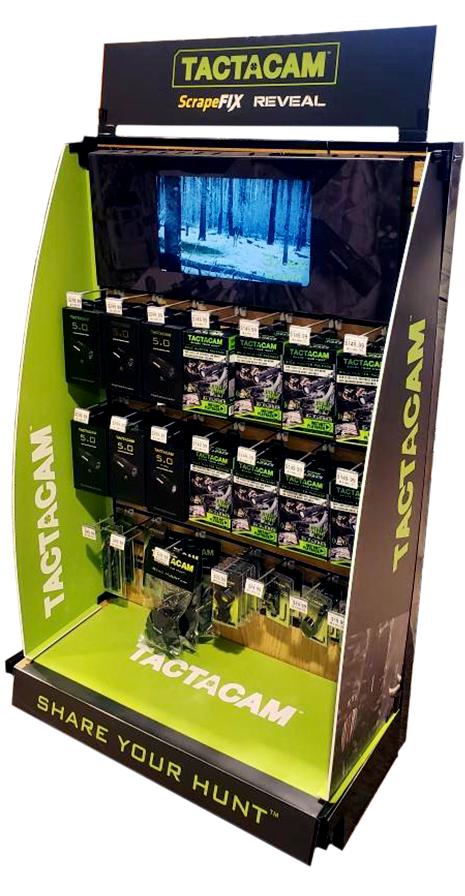 Tactacam Store Display EndCap