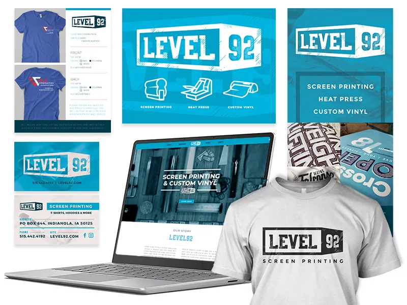 Level92 - Gradient9 Studios Web Design Iowa