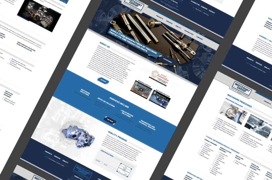 Mistequay Group Website Design