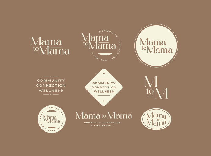 Mama to Mama logo combination compilations