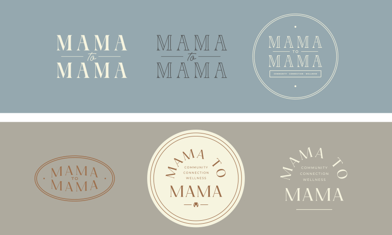 Mama to Mama logo combination compilations