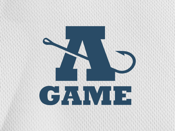 A-Game A Game Logo Fishing