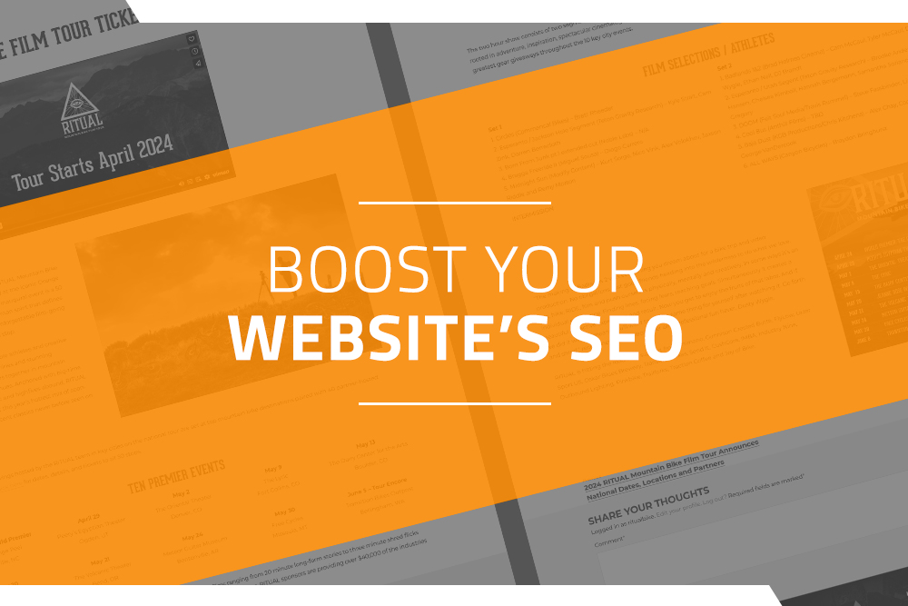 Boost your Webite's SEO blog