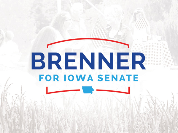 Brenner Brenner for Iowa Senate Logo