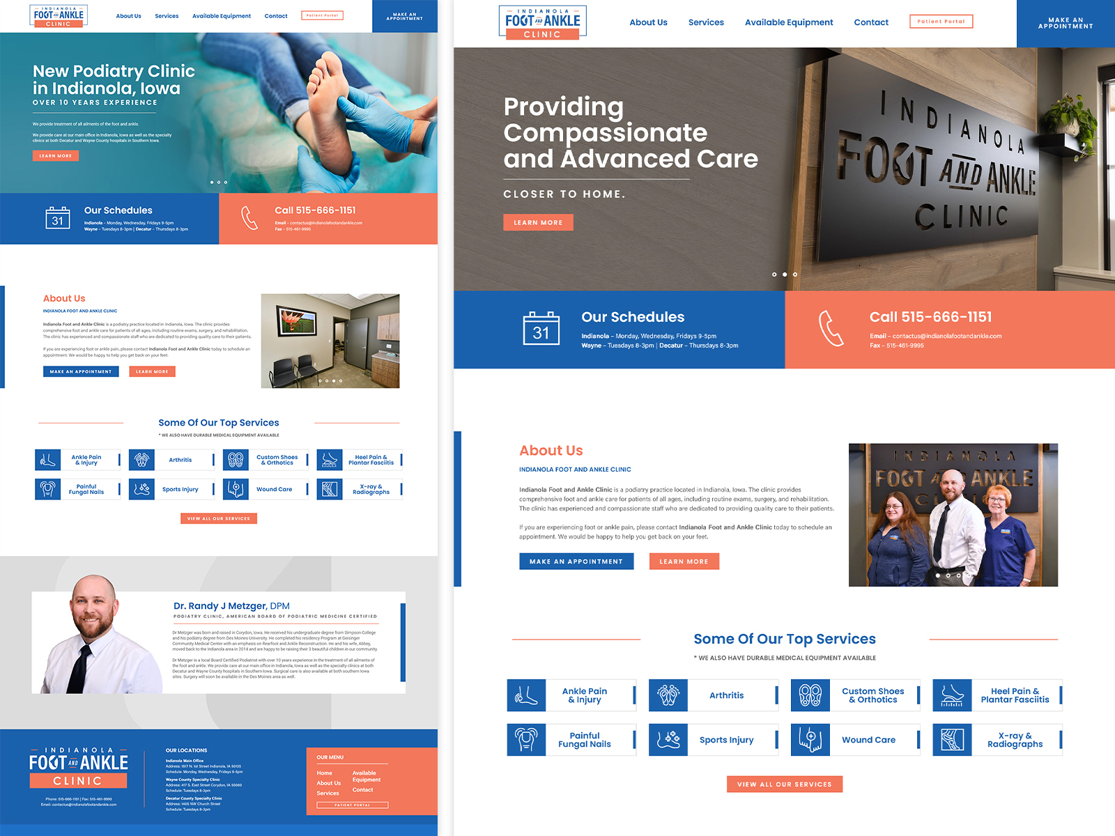 Foot-and-Ankle-Clinic Indianola Foot and Ankle Clinic website example compilation