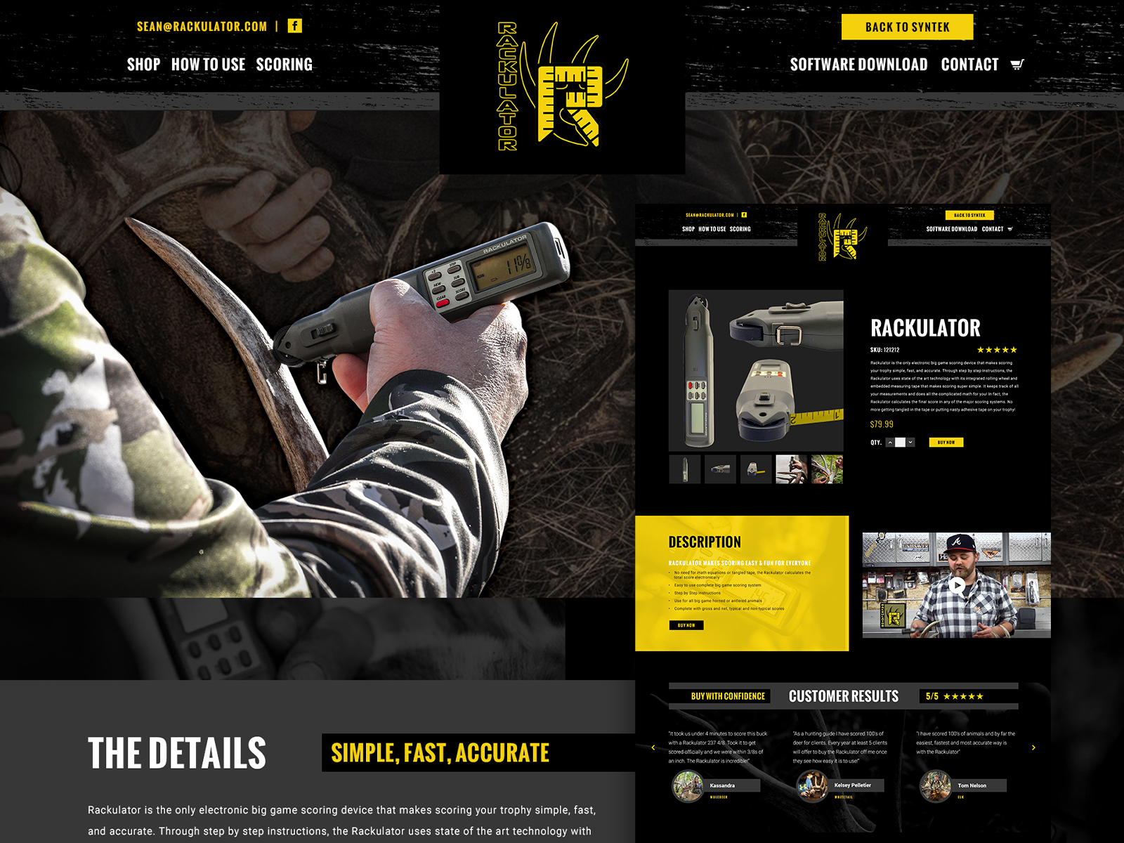 Rackulator Rackulator website example compilation