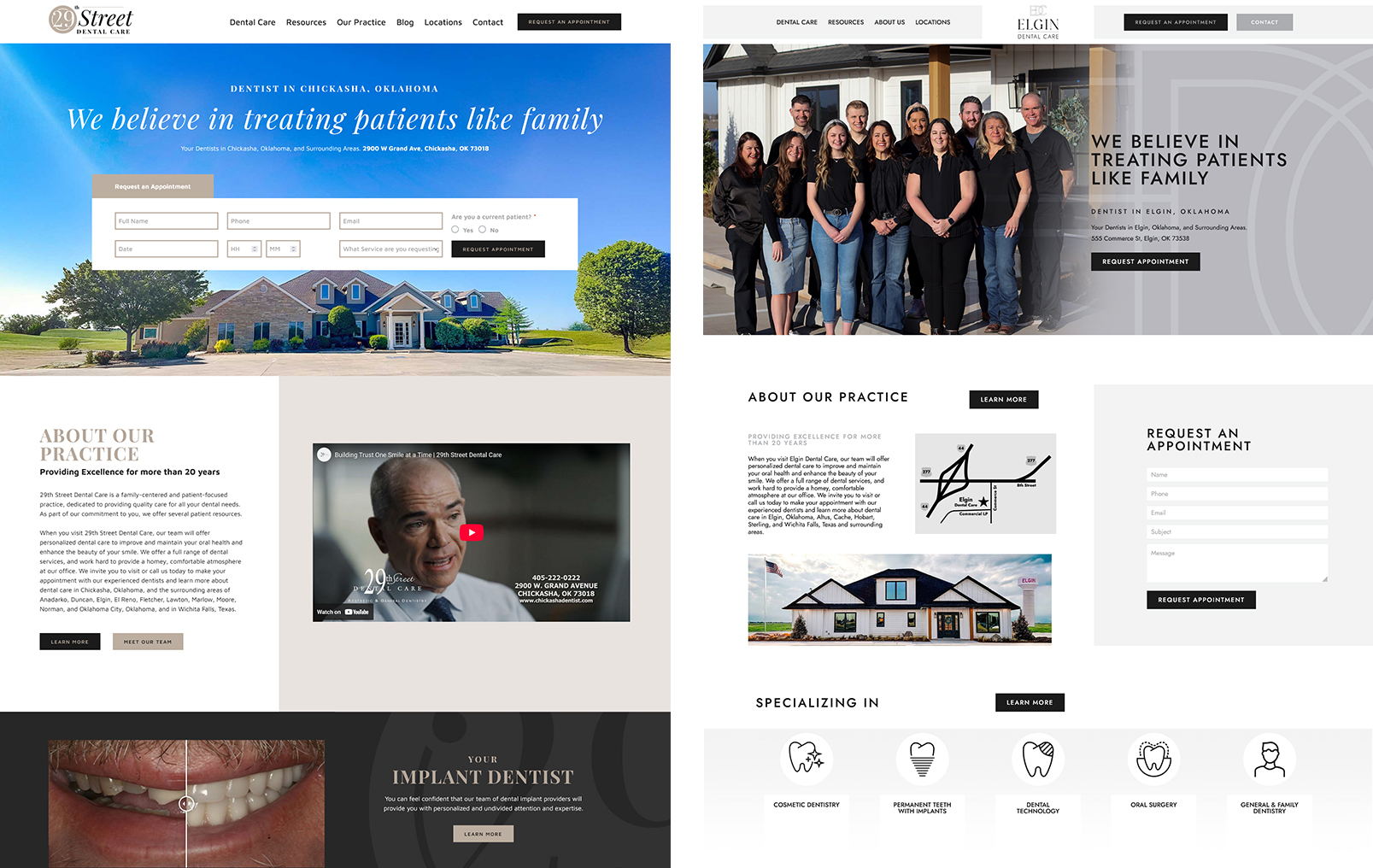 Dental-Care-Website-Homepages