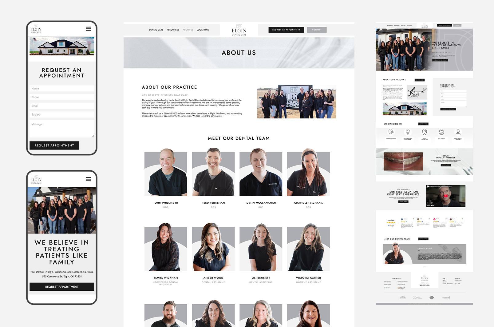 Elgin-Dental-Care-Website-Pages