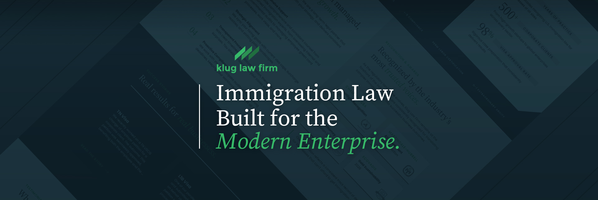 Klug-Law-Firm-Heading-Image klug law firm: Immigration Law Built for the Modern Enterprise